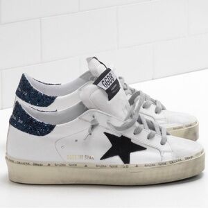 GOLDEN GOOSE GGDB WHITE HI-STARS